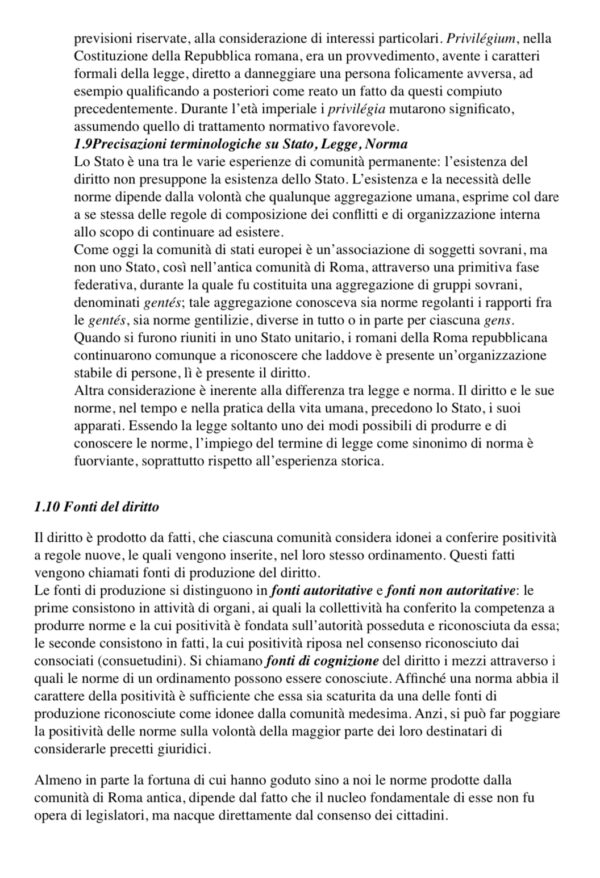 Dispensa di Istituzioni di Diritto Romano - M. Marrone, Manuale di Diritto Privato romano, Torino, Giappichelli ed. 2024 (107 pagine) - immagine 5